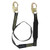 FallTech C82423 6' WeldTech Single-Leg Rebar Lanyard, steel rebar hook