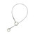 FallTech vinyl-coated cable pass-through sling anchor with galvanized steel wire rope