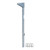FallTech bolt-on ladder stanchion anchor for a fixed ladder transition point