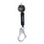 FallTech 72706SA5 6 ft DuraTech Mini Single-Leg personal SRL with swivel eye and aluminum rebar hook