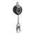 FallTech 82710SA1 10' DuraTech Single-Leg personal SRL with swivel eye + steel snap hook