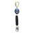 FallTech 82909SC1 9' Arc Flash MAX Single-Leg personal SRL with steel carabiner + steel snap hook