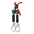 FallTech 82909TB5 9' Arc Flash MAX Twin-Leg personal SRL with steel carabiner/clip + aluminum rebar hooks