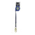 FallTech 84108SP1 8' FT-X EdgeCore Leading-Edge Single-Leg personal SRL with steel swivel snap hook