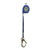 FallTech 84108RP0 8' FT-X EdgeCore Leading-Edge Replacement Leg Single-Leg personal SRL with steel swivel mini rebar hook