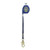 FallTech 84108RP1 8' FT-X EdgeCore Leading-Edge Replacement Leg Single-Leg personal SRL with steel swivel snap hook