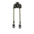 FallTech 84008TPD1 8' FT-X EdgeCore Arc Flash Leading-Edge Twin-Leg personal SRL with dielectric snap hook