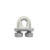 FallTech 62207C30 galvanized cable clip for 3/8 inch SteelGrip HLL cable, single unit shown, sold as a 30-pack