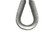 FallTech 62208T30 galvanized install thimble for 3/8 inch SteelGrip HLL cable, single unit shown, sold as a 30-pack