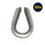 FallTech 62208T30 galvanized install thimble for 3/8 inch SteelGrip HLL cable, sold as a 30-pack