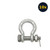 FallTech 62209S10 galvanized bolt-type anchor shackle for SteelGrip HLL terminations, sold as a 10-pack