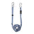 FallTech 820920 Adjustable Web Restraint Lanyard with 11 to 20 ft, Snap Hook