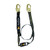 FallTech 8242AF Arc Flash Energy Absorbing Lanyard, 6 ft Single with Snap Hooks