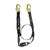FallTech 8242AF Arc Flash Energy Absorbing Lanyard, 6 ft Single with Snap Hooks