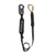 FallTech 8242AFD Arc Flash Energy Absorbing Lanyard, 6 ft Single with 5k Carabiner, Dielectric