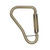 FallTech 8447 Steel Carabiner, Z07 Triple-Lock, 3600 lb Gate with 2-1/4 in Gate