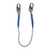 FallTech 8153 Rope Restraint Lanyard with Snap Hooks with 3 ft