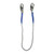 FallTech 8156 Rope Restraint Lanyard with Snap Hooks with 6 ft