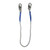 FallTech 8156 Rope Restraint Lanyard with Snap Hooks with 6 ft