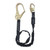 FallTech 82463 Heavyweight Lanyard, 6 ft Single, 425 lb with Rebar Hook