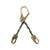 FallTech 8250LT Rebar Positioning Assembly, Chain, Non-Swivel with 21 in