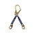 FallTech 8250LTW Rebar Positioning Assembly, Jacketed Web with 24 in, Non-Swivel