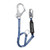 FallTech 825623A ViewPack Tie-Back Lanyard, 6 ft Single