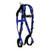 FallTech 7015B 7015B Contractor+ 1D Standard Non-belted Harness