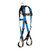 FallTech 7016BFD 7016BFD Contractor+ Front 1D Standard Non-belted Harness