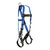 FallTech 7018X 7018X Contractor 3D Harness, Tongue Buckle Legs