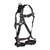 FallTech 8143FD 8143FD FT-Iron Harness 1D+FD Climbing TB Legs QC Chest