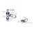 Super Anchor 1028 Swivel-D Anchor - 360 Degree D-Ring, SKU 1028, safety anchor hardware, type a ansi z359.18-17