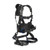 FallTech 8131 FT-One Ultra-Lite 3D construction belted harness with tongue buckle legs, front angled view on white background
