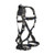 FallTech 8132 FT-One Ultra-Lite 1D standard non-belted harness with tongue buckle legs, front angled view on white background