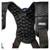 Close-up of the perforated low-contact gel shoulder pads on the FallTech 81323DQC FT-One Ultra-Lite harness