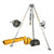 FallTech 7509TB 8 ft tripod kit with FT-R Arc Flash SRL-R, arc winch, and storage bags