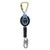 FallTech 82911SC1 11' DuraTech Arc Flash SRL with Kevlar web lifeline, steel carabiner, and steel snap hook