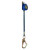 FallTech FR84106RP3S SpeedLink replacement retractable leg for the 6' FT-X EdgeCore twin-leg SRL-P with steel swivel rebar hook