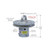 Super Anchor 1054 CRA 4-Way Top Fixture, SKU 1054, safety cra-4 series, 340 lb loop top user capacity
