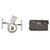 Super Anchor Hinge-2 30 Degree Horizontal Lifeline Kit, SKU 1323-P, complete kit contents