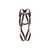 Super Anchor Heat Resistant Full Body Harness, SKU 6174, front view with aramid polyester webbing and pass-thru buckles