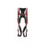 Super Anchor Pro-Deluxe Full Body Harness, PD-6101, SKU PD-6101, red webbing color