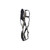 Super Anchor Pro-Deluxe Full Body Harness, PD-6101, SKU PD-6101, Silver webbing right side view