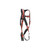 Super Anchor Pro-Deluxe Full Body Harness, PD-6101, SKU PD-6101, Red webbing right side view