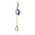 FallTech 5030 Controlled Descent Device with Carabiners, 60 ft kernmantle lifeline
