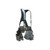 Super Anchor All-Pakka Tool Bag Carrier Harness with Tool Bags, SKU 6351, blue-green webbing color
