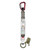 Super Anchor Max-Force Energy Absorber, Carabiner End, SKU 6196-Z, carabiner to fall arrester energy absorber