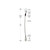 Super Anchor Wire Rope Lanyard, D-Ring + Snaphook, 1332, SKU 1332, galvanized cable lanyard with D-ring end