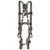Super Anchor 6176 Arc-Flash Fall Arrester Harness, SKU 6176, back view with dorsal D-ring