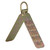 Guardian 00455 Temper reusable zinc-plated steel roof anchor quarter view showing fastener holes and D-ring, sold in a 5-pack